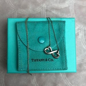 🌿TIFFANY & CO INFINITY HEART NECKLACE